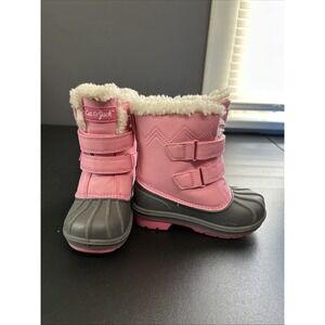 Toddler Girls  8 Toddler Denver Winter Waterproof Boots, Pink - Cat & Jack